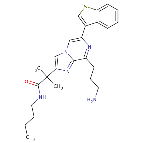 Chemical structure of BindingDB Monomer ID 50097784