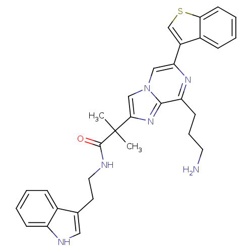 Chemical structure of BindingDB Monomer ID 50097786