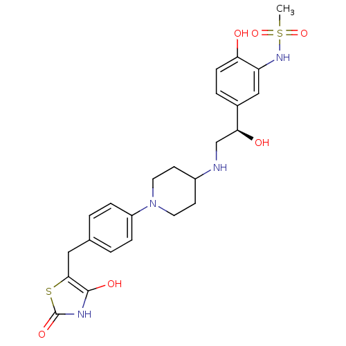 Chemical structure of BindingDB Monomer ID 50097798