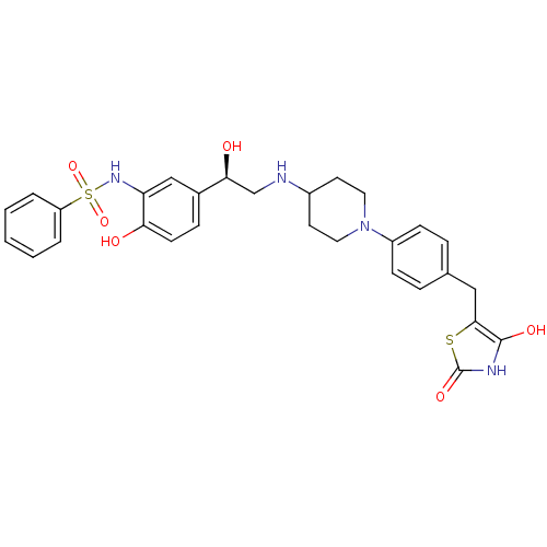 Chemical structure of BindingDB Monomer ID 50097799