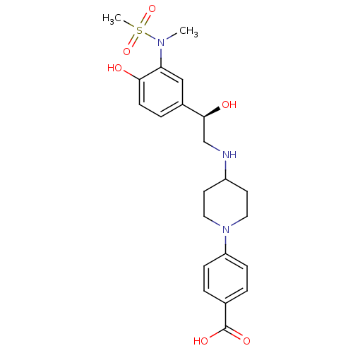 Chemical structure of BindingDB Monomer ID 50097803