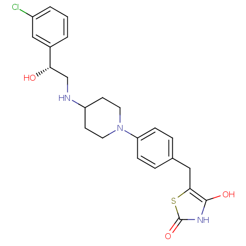 Chemical structure of BindingDB Monomer ID 50097805