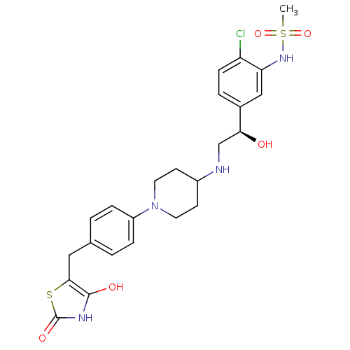 Chemical structure of BindingDB Monomer ID 50097807