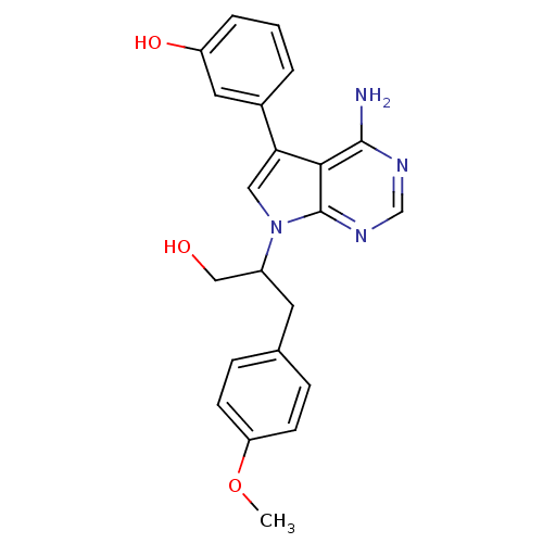 Chemical structure of BindingDB Monomer ID 50097946