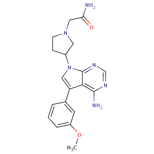 Chemical structure of BindingDB Monomer ID 50097960