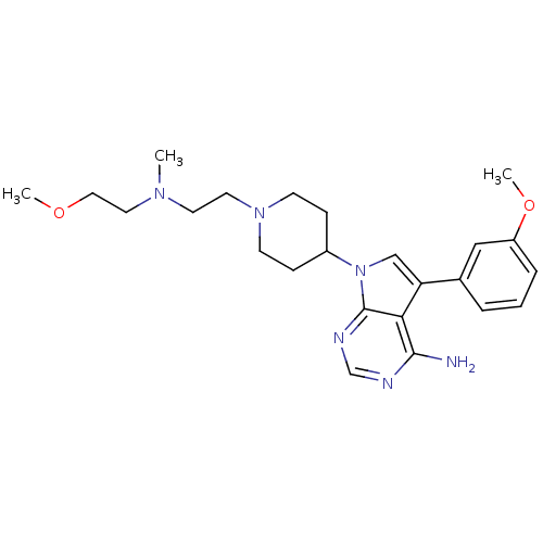 Chemical structure of BindingDB Monomer ID 50097963