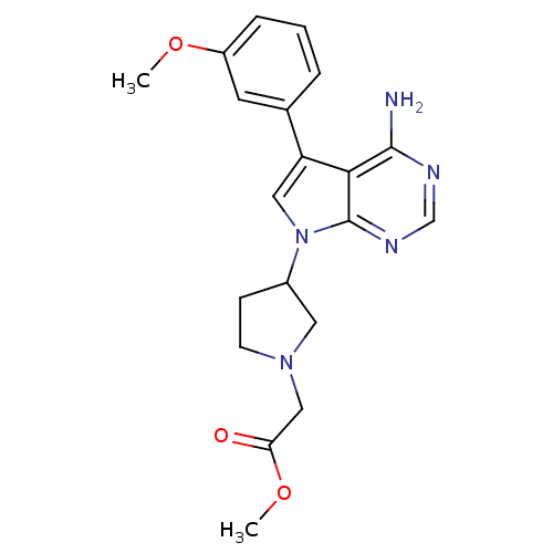 Chemical structure of BindingDB Monomer ID 50097989