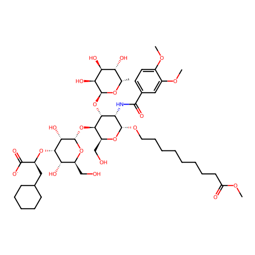 Chemical structure of BindingDB Monomer ID 50098170