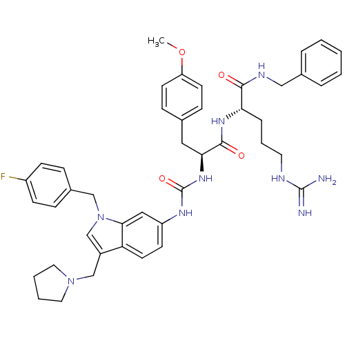 Chemical structure of BindingDB Monomer ID 50098218