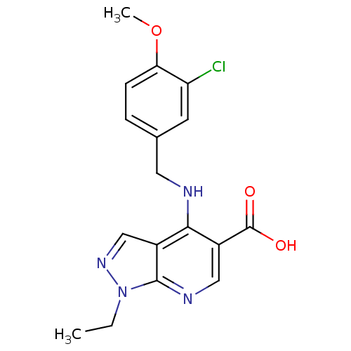 Chemical structure of BindingDB Monomer ID 50098223