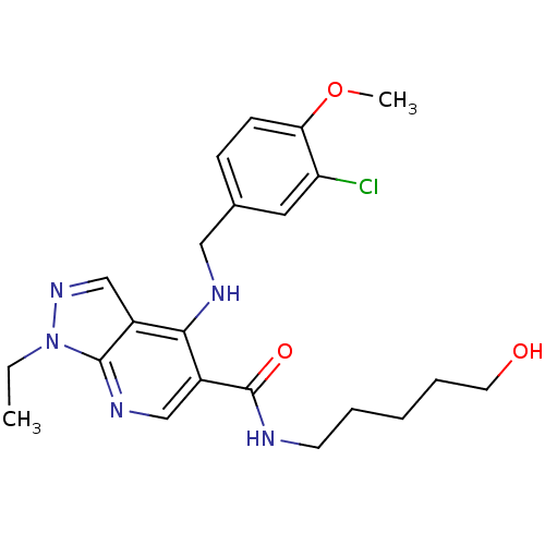 Chemical structure of BindingDB Monomer ID 50098225