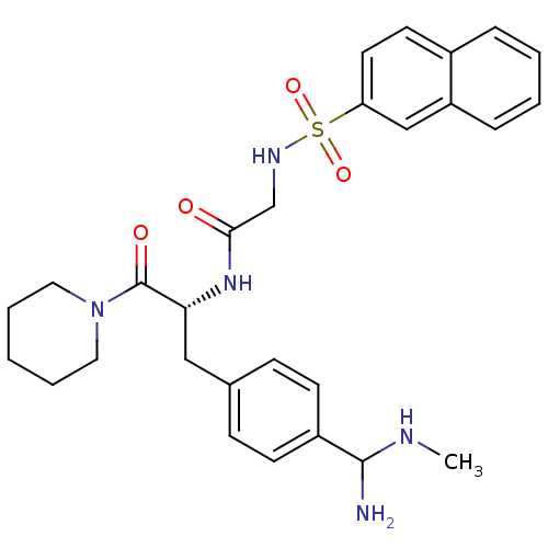 Chemical structure of BindingDB Monomer ID 50098234