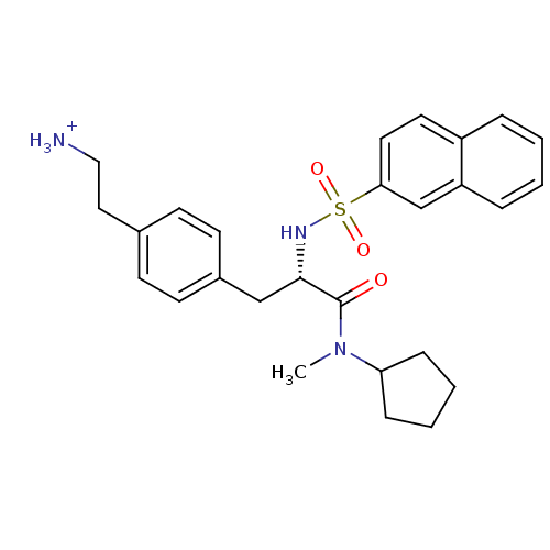 Chemical structure of BindingDB Monomer ID 50098237