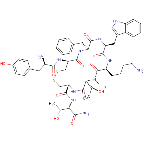 Chemical structure of BindingDB Monomer ID 50098605