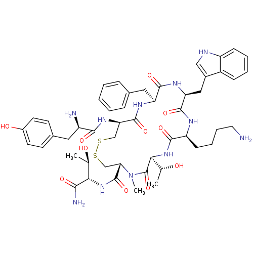 Chemical structure of BindingDB Monomer ID 50098610