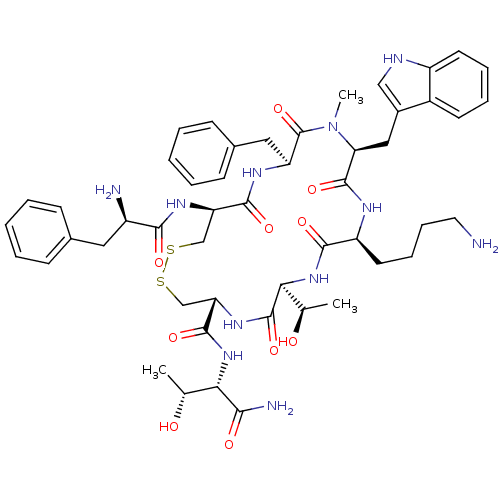 Chemical structure of BindingDB Monomer ID 50098615