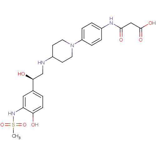Chemical structure of BindingDB Monomer ID 50098653