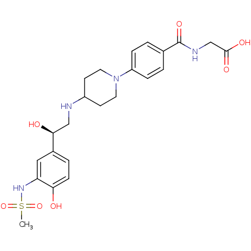 Chemical structure of BindingDB Monomer ID 50098654