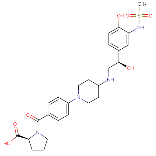 Chemical structure of BindingDB Monomer ID 50098664