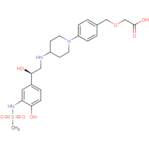 Chemical structure of BindingDB Monomer ID 50098670