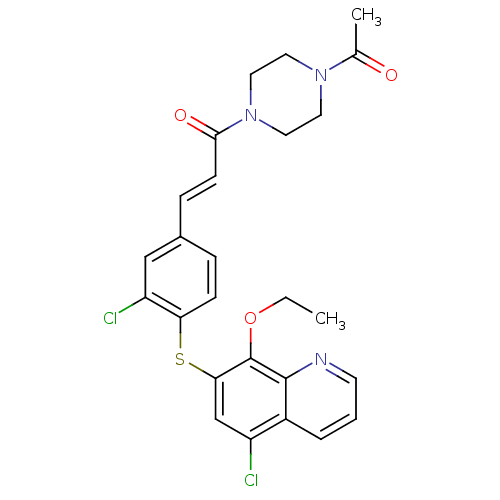 Chemical structure of BindingDB Monomer ID 50098756
