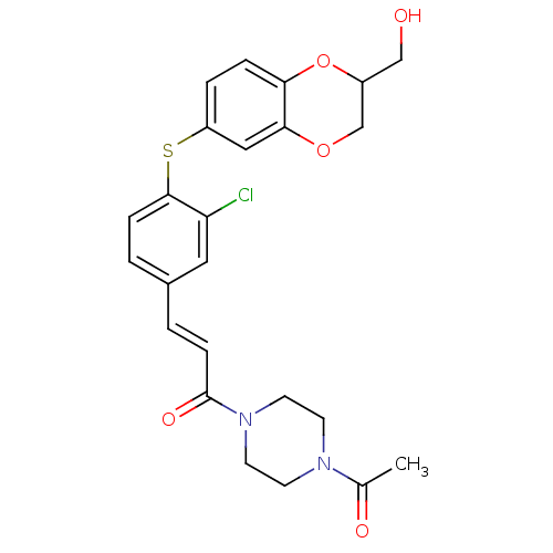 Chemical structure of BindingDB Monomer ID 50098759