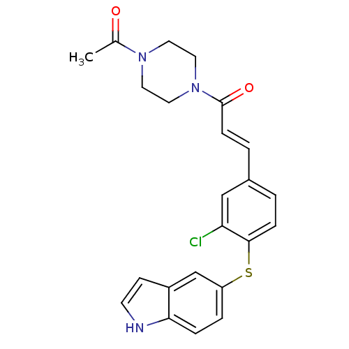 Chemical structure of BindingDB Monomer ID 50098760