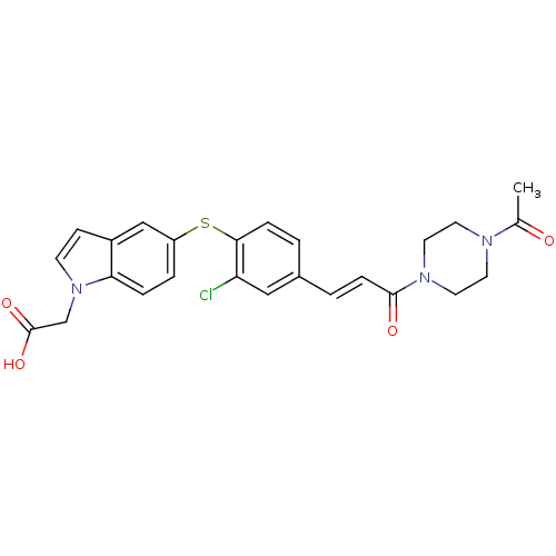Chemical structure of BindingDB Monomer ID 50098764