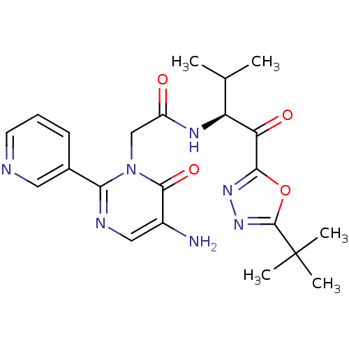 Chemical structure of BindingDB Monomer ID 50098816