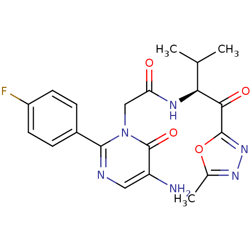 Chemical structure of BindingDB Monomer ID 50098819