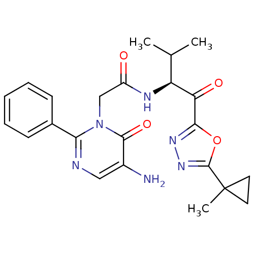 Chemical structure of BindingDB Monomer ID 50098826