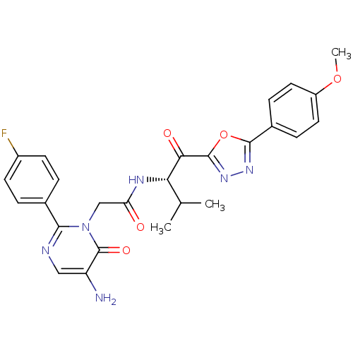 Chemical structure of BindingDB Monomer ID 50098828