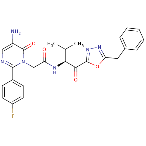 Chemical structure of BindingDB Monomer ID 50098833