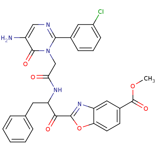 Chemical structure of BindingDB Monomer ID 50098844