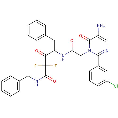 Chemical structure of BindingDB Monomer ID 50098874