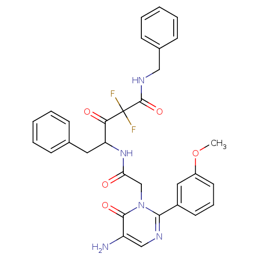 Chemical structure of BindingDB Monomer ID 50098877