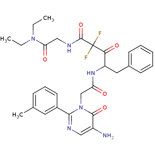 Chemical structure of BindingDB Monomer ID 50098879