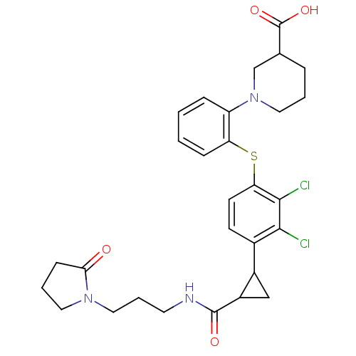 Chemical structure of BindingDB Monomer ID 50099130