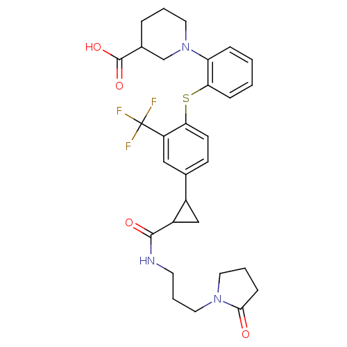 Chemical structure of BindingDB Monomer ID 50099136