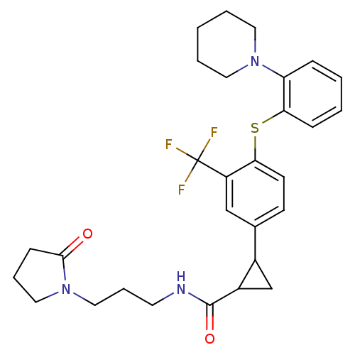 Chemical structure of BindingDB Monomer ID 50099137