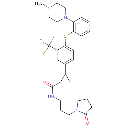 Chemical structure of BindingDB Monomer ID 50099143