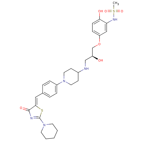Chemical structure of BindingDB Monomer ID 50099157
