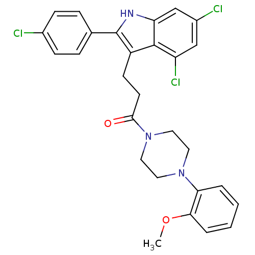 Chemical structure of BindingDB Monomer ID 50099529