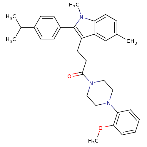 Chemical structure of BindingDB Monomer ID 50099536