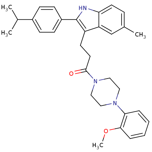 Chemical structure of BindingDB Monomer ID 50099542