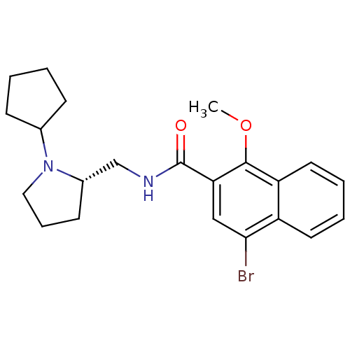 Chemical structure of BindingDB Monomer ID 50099795