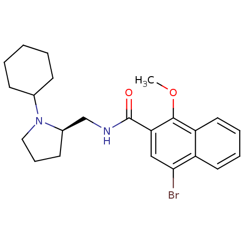 Chemical structure of BindingDB Monomer ID 50099815