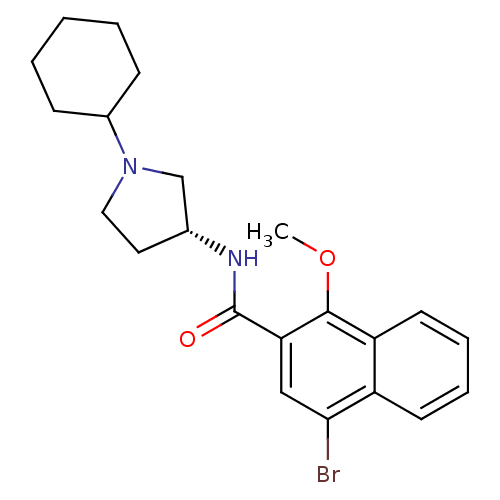 Chemical structure of BindingDB Monomer ID 50099826