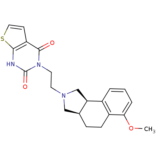 Chemical structure of BindingDB Monomer ID 50100231
