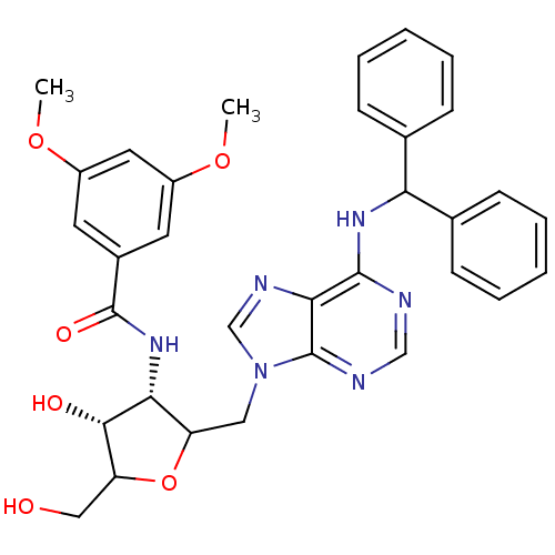 Chemical structure of BindingDB Monomer ID 50100500